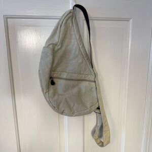 AmeriBag Healthy Back Bag Sling Shoulder Beige